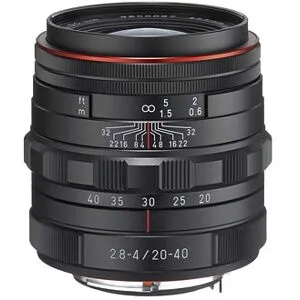 Pentax HD DA 20-40mm f/2,8-4 ED DC WR Limited Svart (APS-C)
