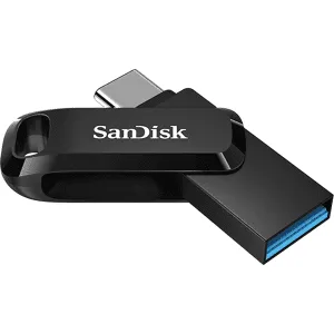 SanDisk Clé Usb-c 3.1 Ultra Dual Drive Go 256 Gb Noir