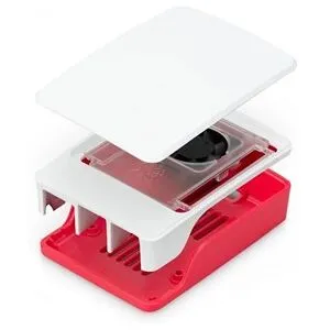 Raspberry Pi Foundation Raspberry Pi 5 Case Red/White with fan