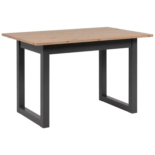 MID.YOU JÍDELNÍ STŮL, antracitová, dub artisan, 120/80/75 cm