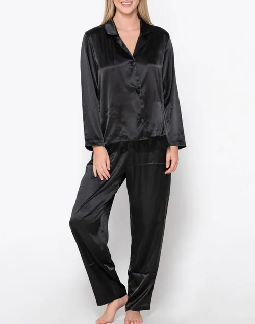 Luna Prestige Pyjama Set 82005-2 Black