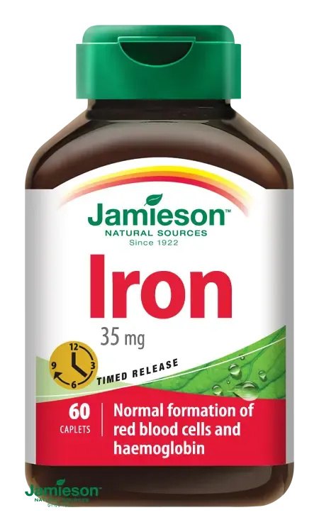 Jamieson Železo 35 mg s postupným uvolňováním 60 tablet