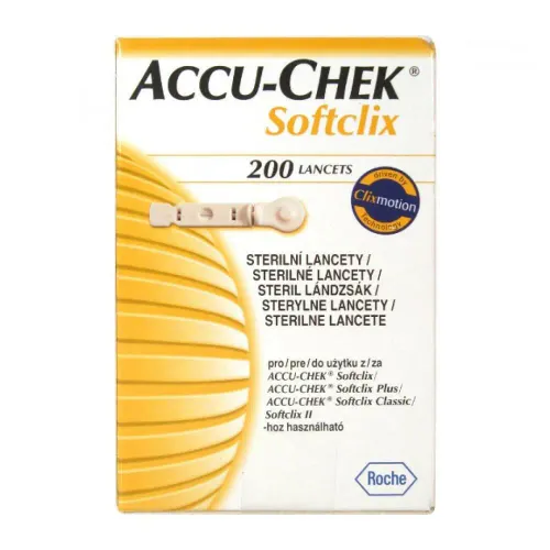 Accu Chek Softclix Lancety 200 ks