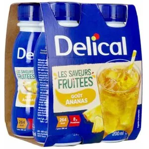 Delical Boisson Fruitee Ananas 4x200ml