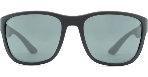 Prada Linea Rossa Active 0PS 01US UFK5L0 59 - firkantet solbriller, mænd, grå, spejlet