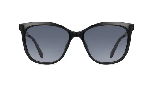 FOSSIL 3142/S Dámy-Sluneční brýle Celoobrubové Motýl Plast-rámy, černá zlatá