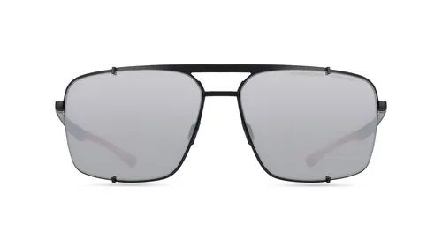 Porsche Design 8919 Páni-Sluneční brýle Celoobrubové Hranatý Kov-rámy, černá matná