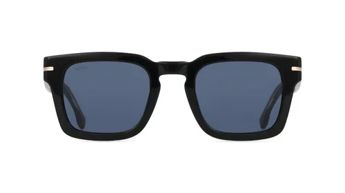 BOSS 1625/S Páni-Sluneční brýle Celoobrubové Hranatý Acetát-rámy, černá