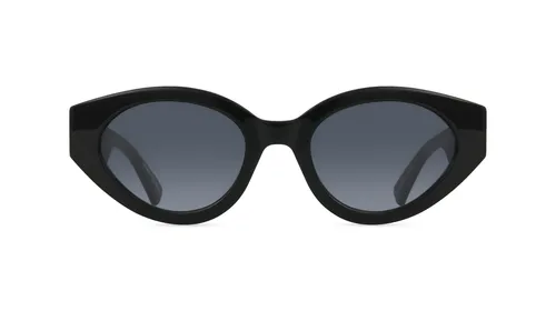 Moschino 160/S Dámy-Sluneční brýle Celoobrubové Oválný Acetát-rámy, černá