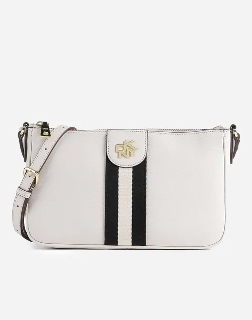 Dkny Carol Cross Body Handbag Dkny (Διαστάσεις; 25X15X5Εκ) R31E1W87-00G0 Ecru