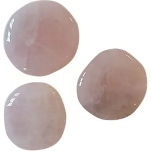 De Rolsteen Rosakvarts (Poleret) - 1 Stk