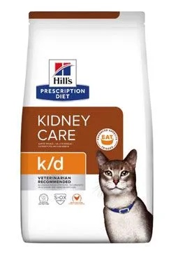 Hill S Prescription Diet K/D Dry Chicken pro kočky 400g