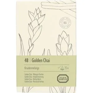 Dille&Kamille Golden Chaï, biologique, mélange d'herbes, 15 infusettes small unisex