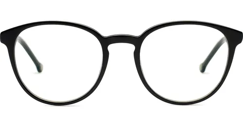 Lentiamo Sandro Deep Black - skærmbriller [blue light briller], rundt, unisex, sort