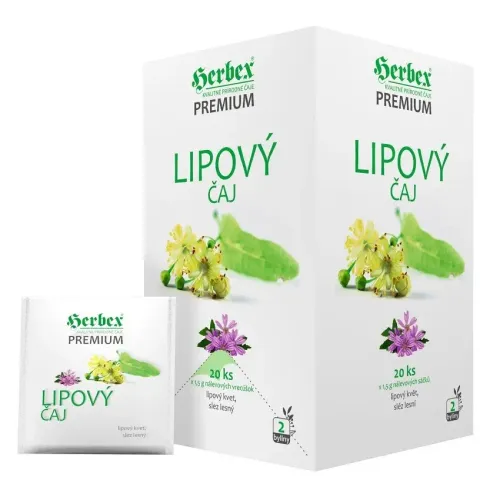 Herbex Lipový čaj 20 x 1.5 g