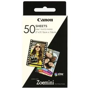 Canon Papper Zink för direktbildskamera, 5 x 7,6 cm, 50-pack