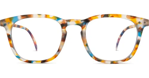 Izipizi Screen Junior #E Blue Tortoise (για ηλικία 5 - 10 ετών) - γυαλιά υπολογιστή με ειδικό φίλτρο, square, παιδικά, καφέ