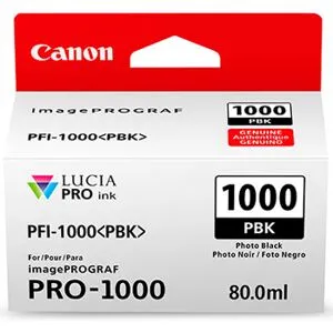 Canon PFI-1000PBK foto svart