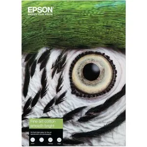 Epson A4 Fine Art Cotton Smooth Bright 300g, 25 ark