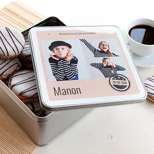 smartphoto Keksdose quadratisch zur Kommunion