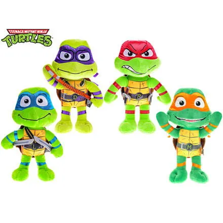 Mikro Korytnačky ninja: Mutantí chaos 28cm, plyš, 4 druhy