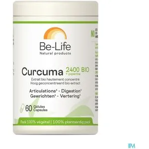 Be-life / Biolife /Belife Be-Life Curcume 2400 + Piperine Bio 60 Capsules