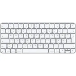 Apple Magic Keyboard 2. Gen. (A2450) Med Låseknap Sølv Tastatur Danish Meget Flot
