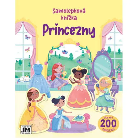 JIRI MODELS Samolepková knižka Princezné