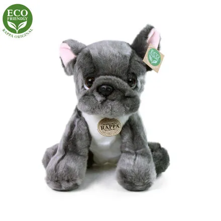 Rappa Plyšový pes francúzsky buldoček sediaci 26 cm ECO-FRIENDLY