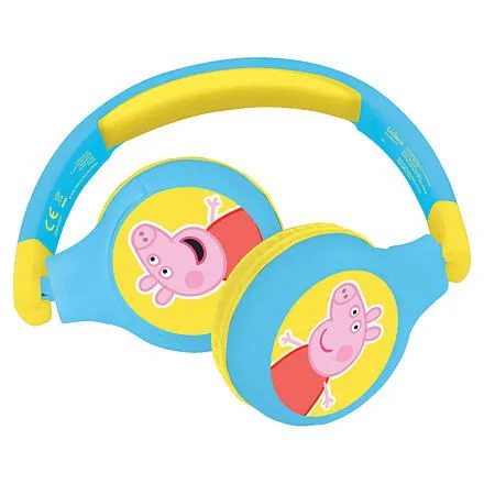 Lexibook Skladacie slúchadlá Prasiatko Peppa Bluetooth