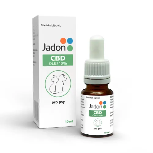 Jadon CBD olej pro psy 10% 10 ml