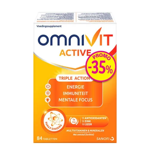 Omnivit Active Promo -35% - 84 Tabletten