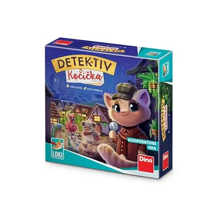 Dino Detektív Mačička Detská hra