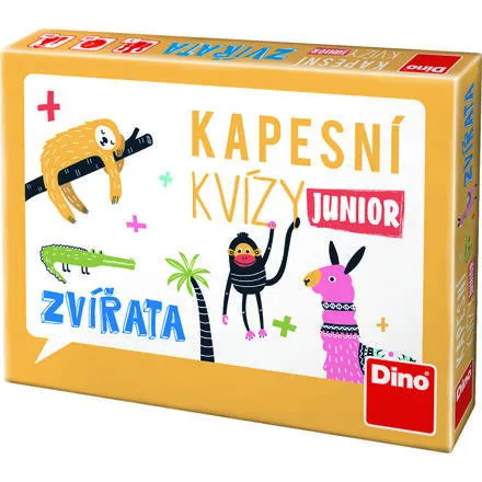 VRECKOVÉ KVÍZY JUNIOR - ZVIERATÁ Cestovná hra