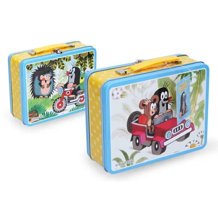 Wiky Plechový kufrík krtko modrý