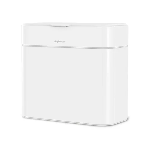 Simplehuman Odpadkový koš na kompostovatelný odpad 4 l bílá ocel
