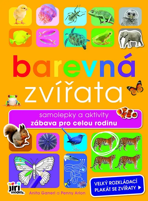 Jiri Models Svet zvierat Farebné zvieratá