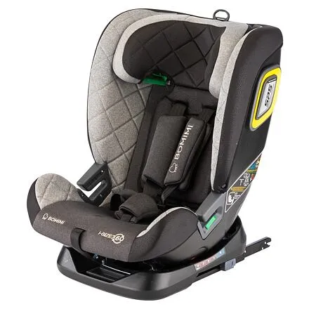 Bomimi IDEAfix I-SIZE 360 ° 40-150cm (0-36kg), metalic melange