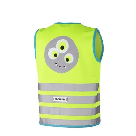 WOWOW - detská reflexná vesta - Crazy Monster Jacket Green S