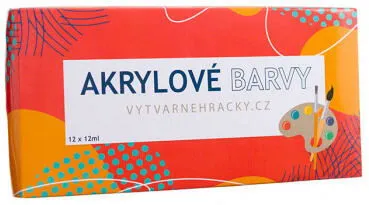 SMT Akrylové farby 12x12ml