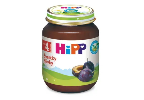 Hipp švestky Bio 4m 125g