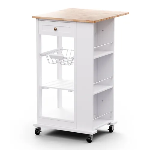 Blumfeldt Etsu carro de servicio encimera extensible 1 cajón