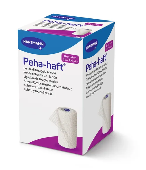 HARTMANN Peha-Haft 8 cm x 4 m – Fasa elastica autoadeziva