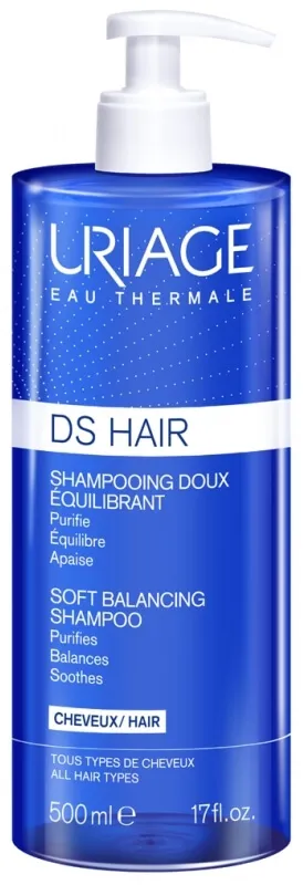 Uriage Șampon calmant finDS Hair (Soft Balancing Shampoo) 500 ml