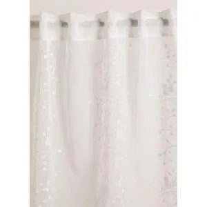 bonprix Gardine mit Stickerei (1er Pack) weiß 4 (H/B: 245/130 cm)/2 (H/B: 175/130 cm)/1 (H/B: 145/130 cm)/3 (H/B: 225/130 cm)