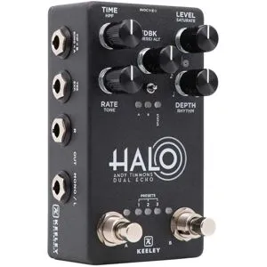 Keeley Halo Andy Timmons Dual Echo pédale de delay pour guitare