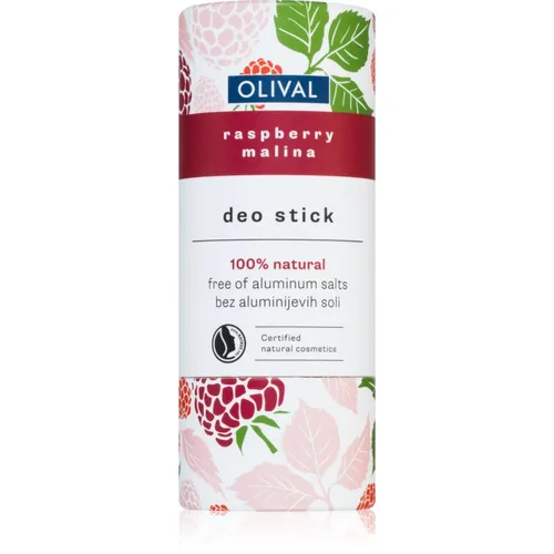 Olival Natural Raspberry deodorante solido senza sali di alluminio 40 g