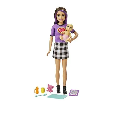 Mattel Barbie Opatrovateľka + bábätko / doplnky, viac druhov