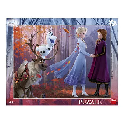 Dino Puzzle Frozen II 40 dielikov doskové