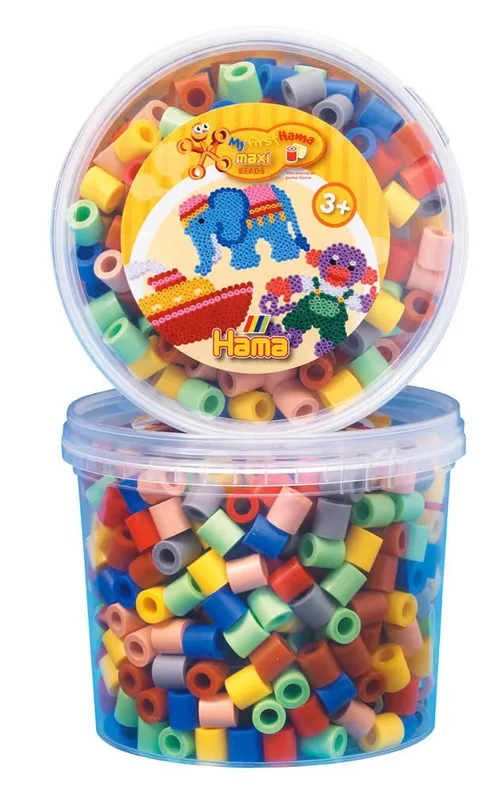 Hama Mix zažehľovacie korálky v tube - 600 ks - MAXI